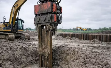 Sheet Pile Extraction