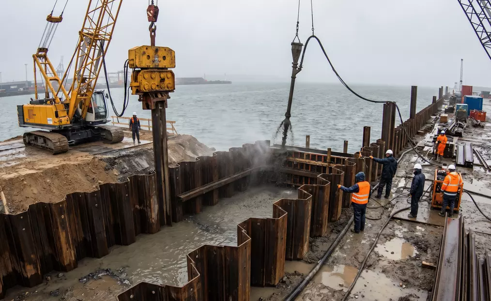 Berth Wall Construction